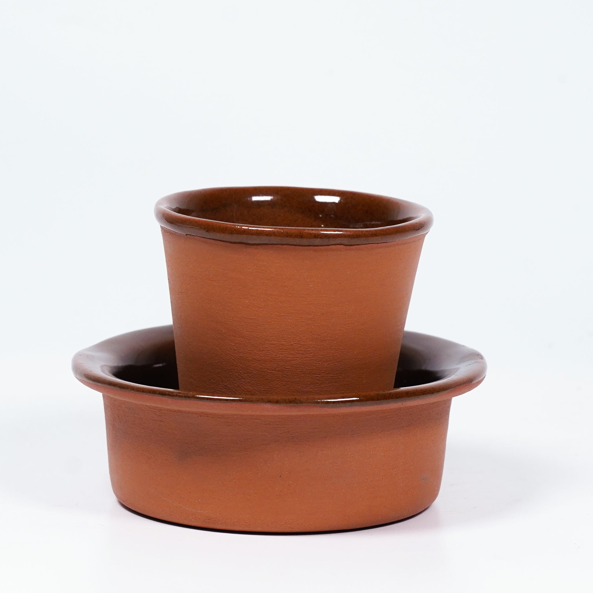 Traditional Clay Kulhad & Bowl Set – Eco-Friendly Terracotta Serveware