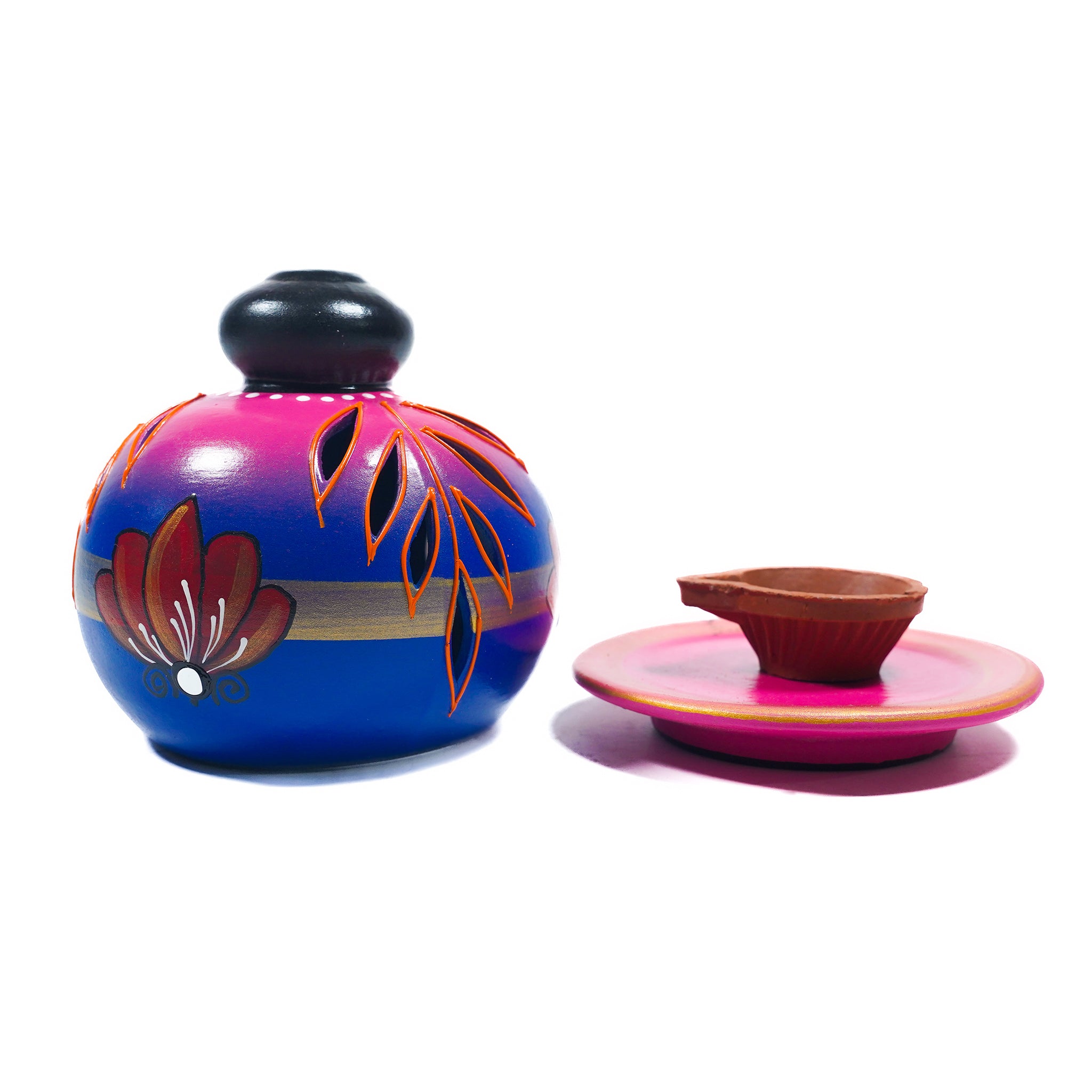 Decorative Plate Dome Agal – Unique Hand Painted Art