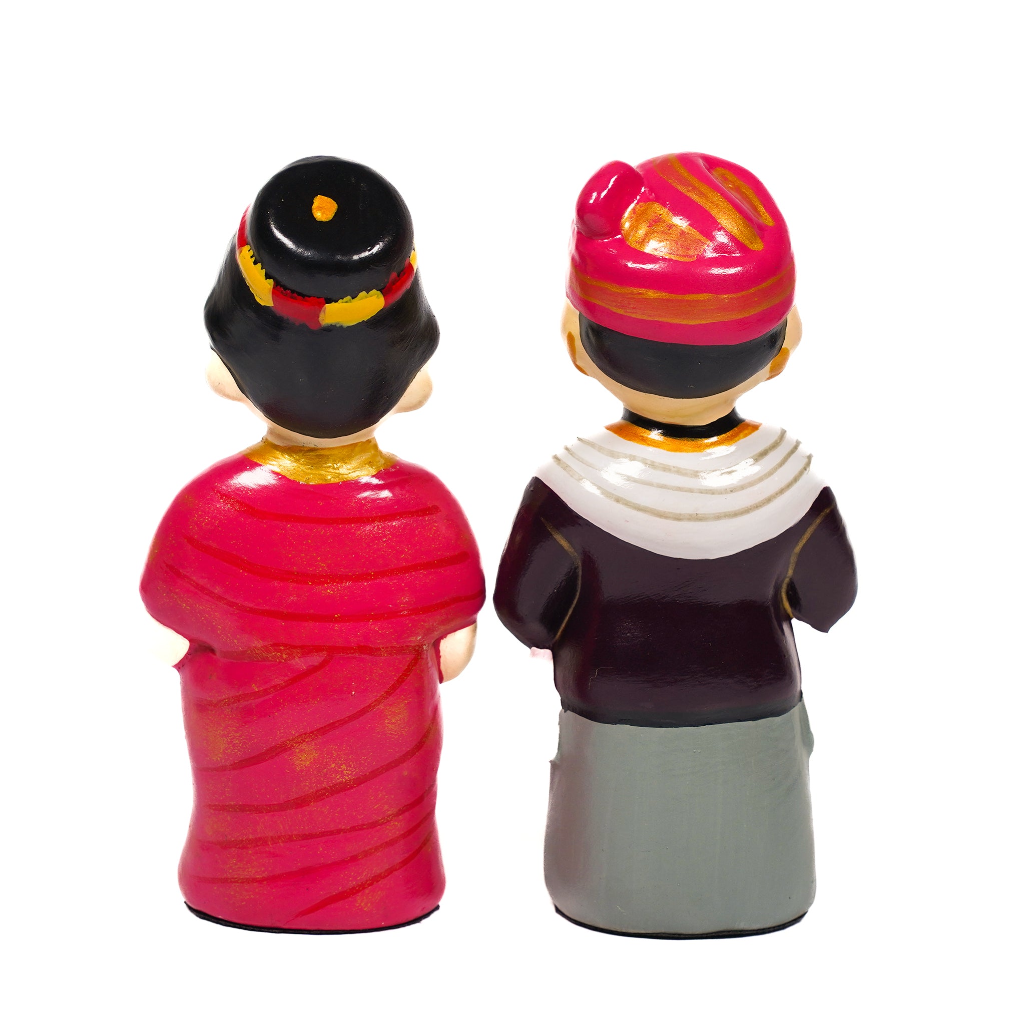 Ethnic Earthenware Couple Showpiece – Cultural Indoor Decor