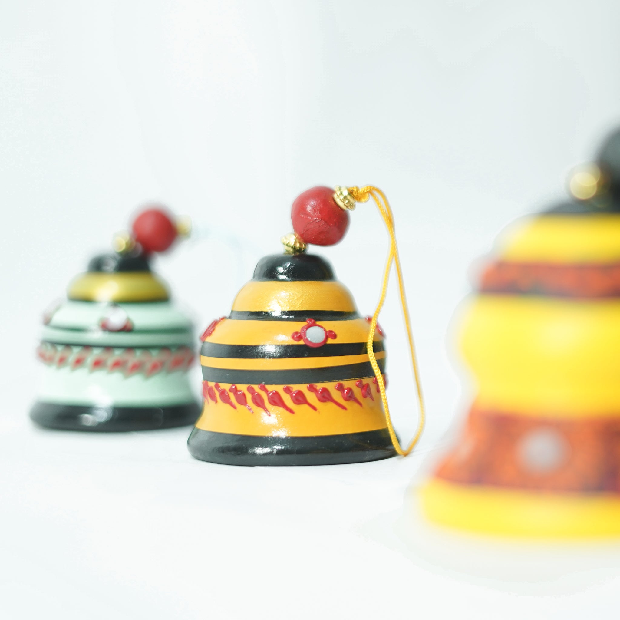 Decorative Wall Hanging Mini Bell Set Of 4