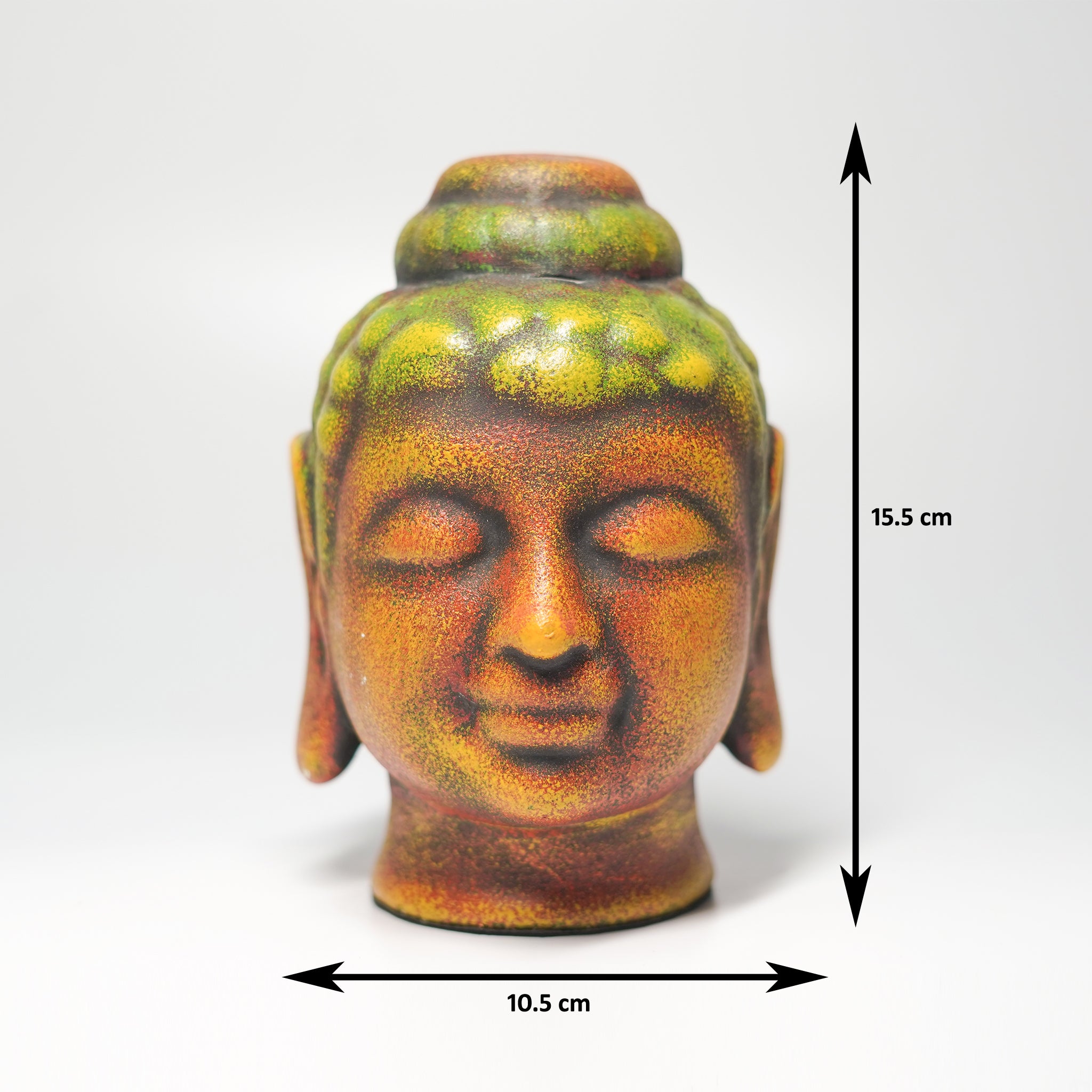 Decorative Antique Buddha Head Statue