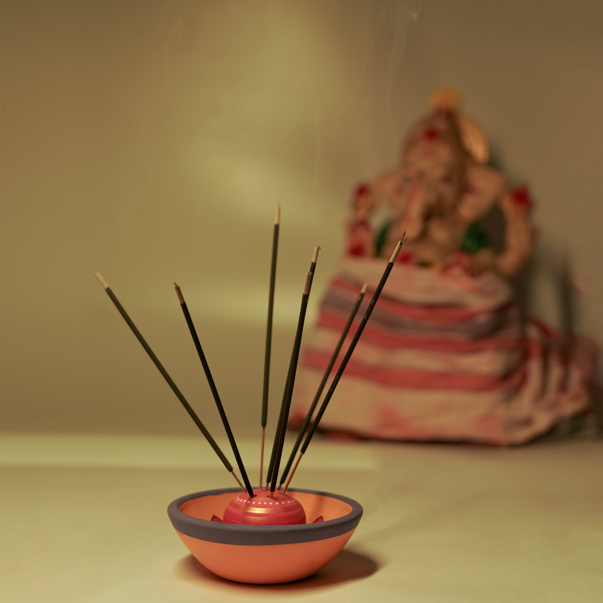 Pooja Bowl shape Vathi | Incense Stick Holder Set Of 2