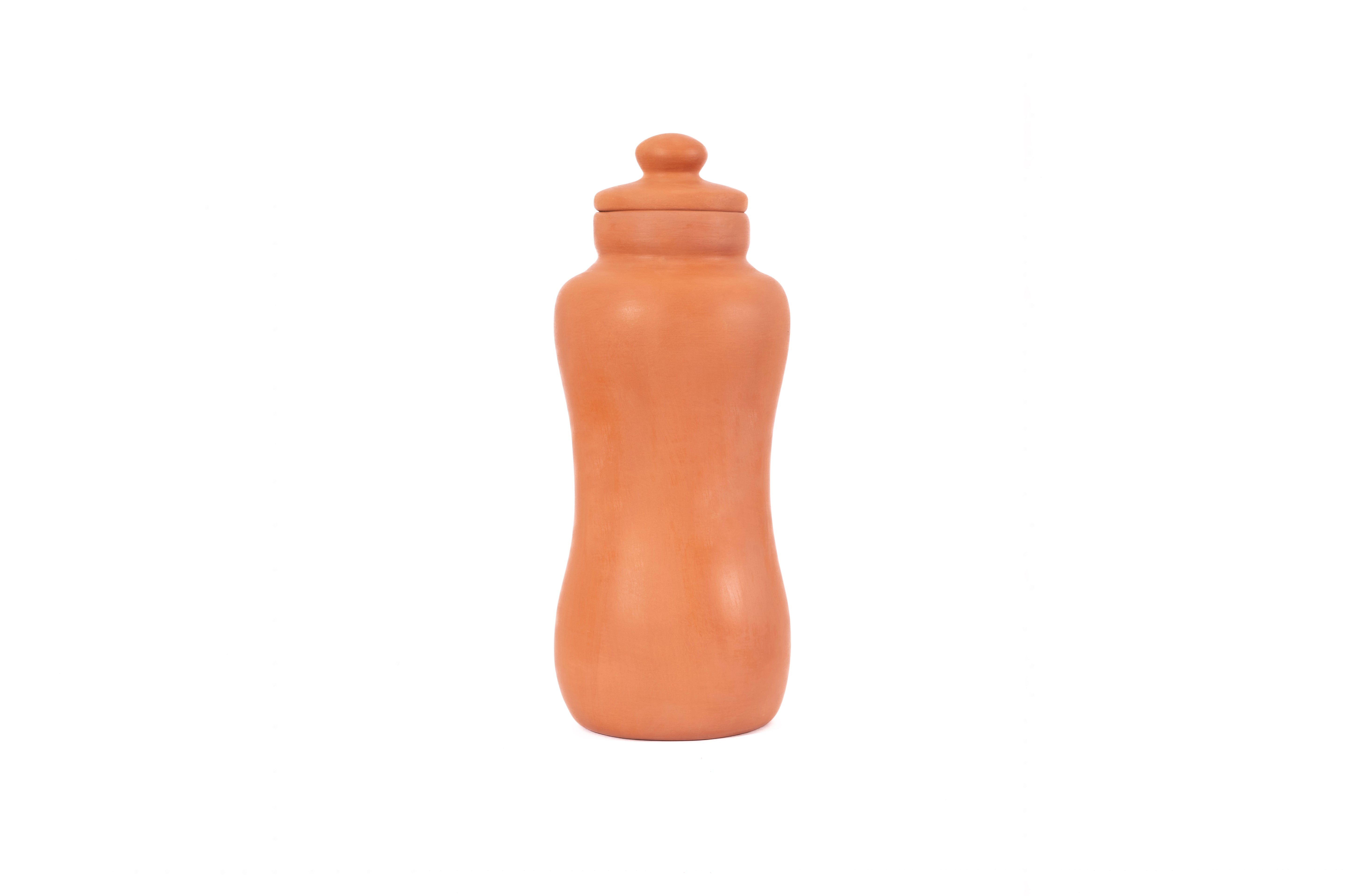 Terracotta Lid Water Bottle 1450ml