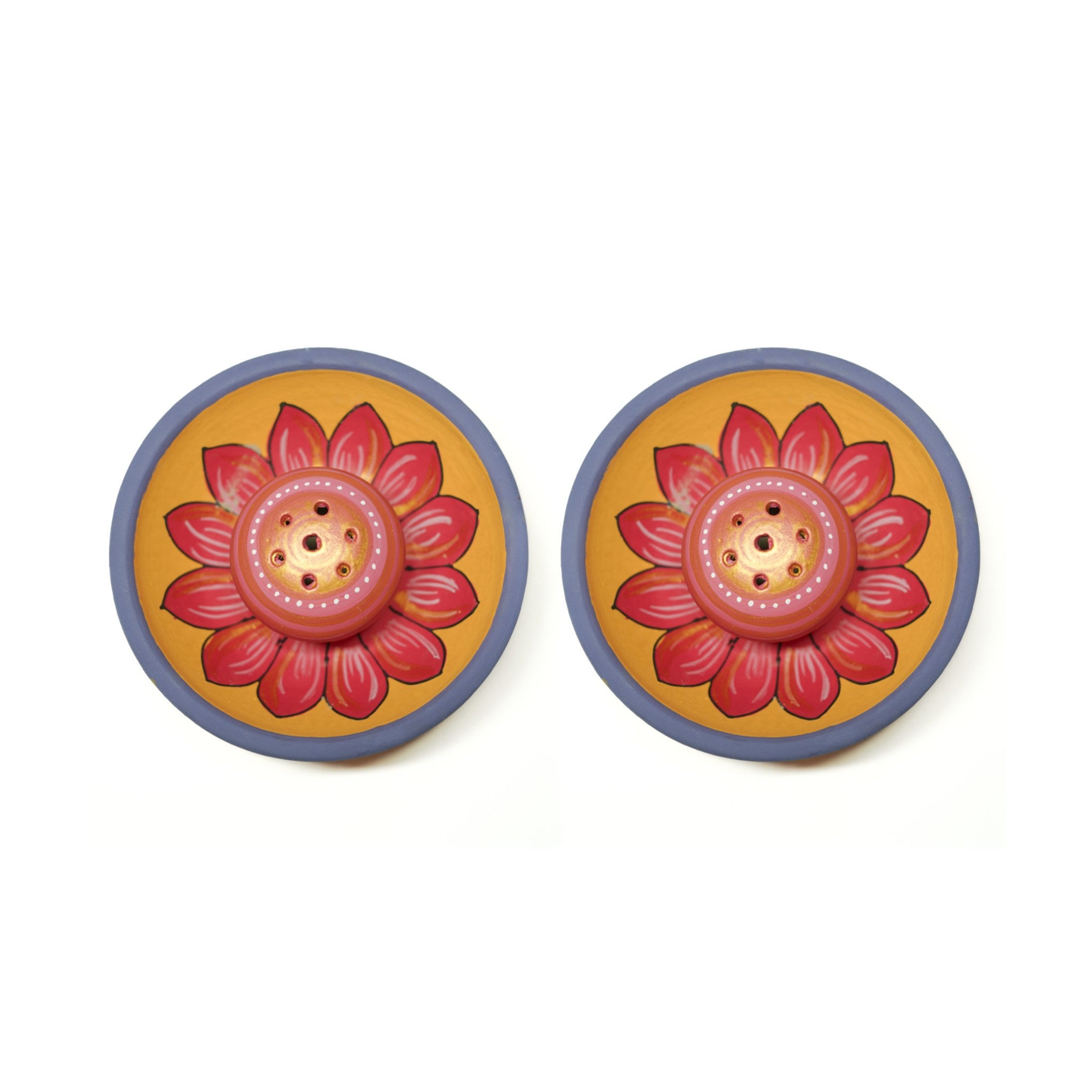 Pooja Bowl shape Vathi | Incense Stick Holder Set Of 2