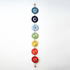 Multicolor Bell Ring Thoran – Handmade Wall Hanging for Home & Festive Decor