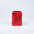 Handcrafted Terracotta Leaf Cutwork T-Light Holder
