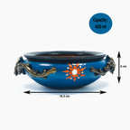 Premium Traditional Hand-Painted Embossed Urli