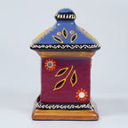 Decorative Terracotta Oil Lamp Enclosure