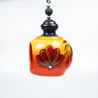 Hand-Painted Sparrow Hanging Dome Candle/Diya Holder