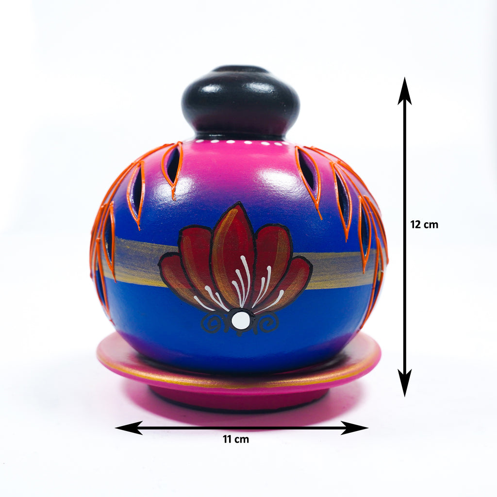 Decorative Plate Dome Agal – Unique Hand Painted Art