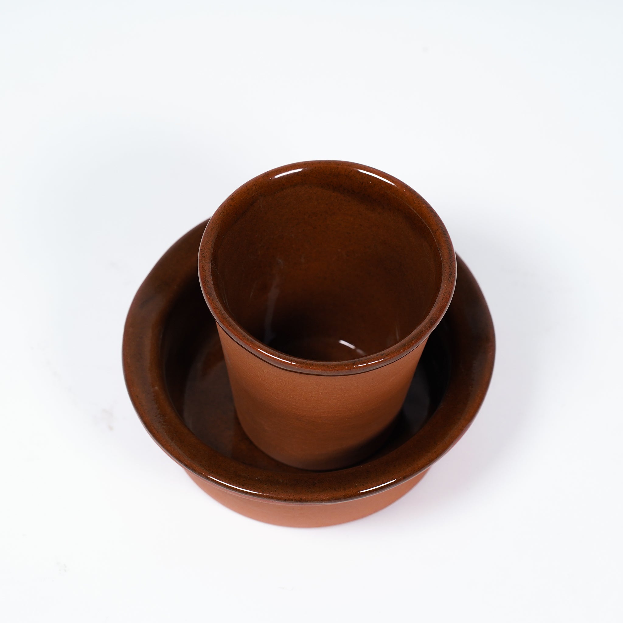 Traditional Clay Kulhad & Bowl Set – Eco-Friendly Terracotta Serveware