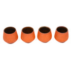 Artisan Terracotta Mini Cups - Cava Style Shot Set of 4