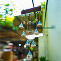Artisan Ceramic Wind Chime with Hand-Painted Bells – Soothing Sound for Home Decor