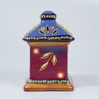 Decorative Terracotta Oil Lamp Enclosure