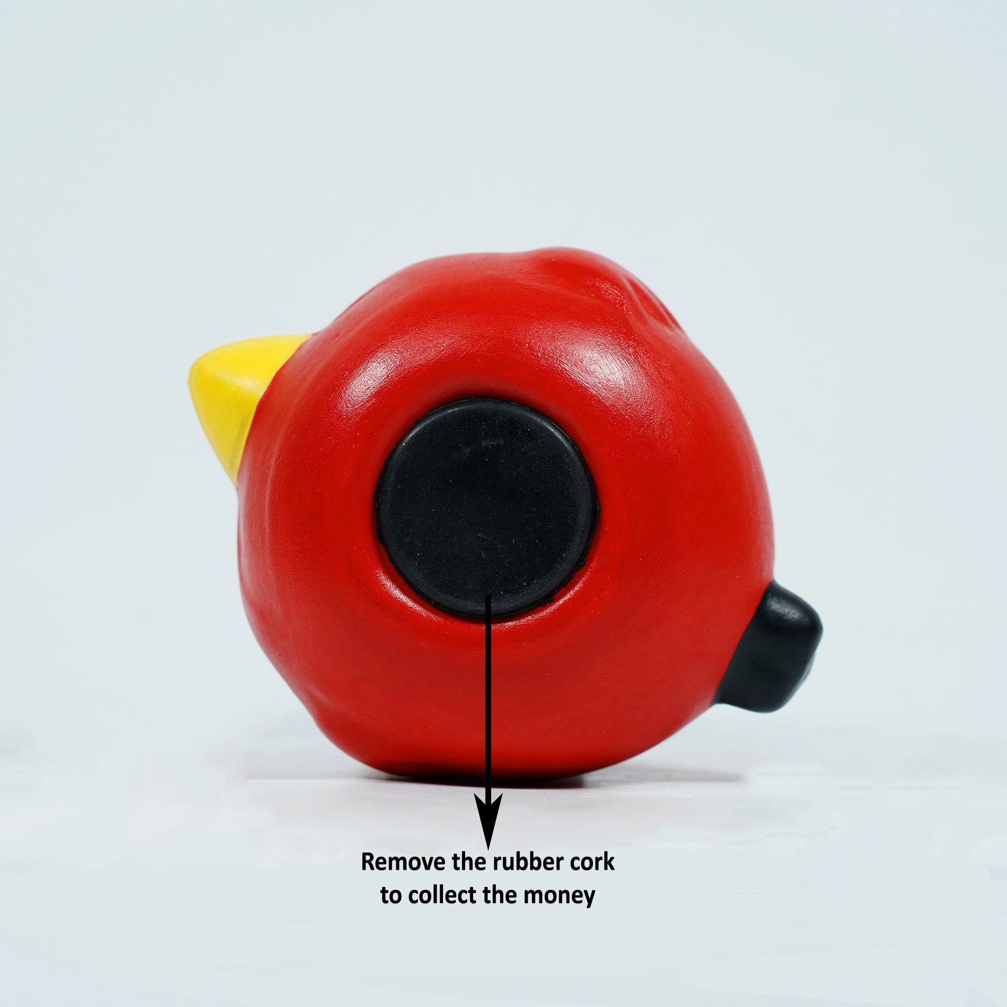 Angry Bird-Inspired Clay Money Bank – Cute Ceramic Coin Saver