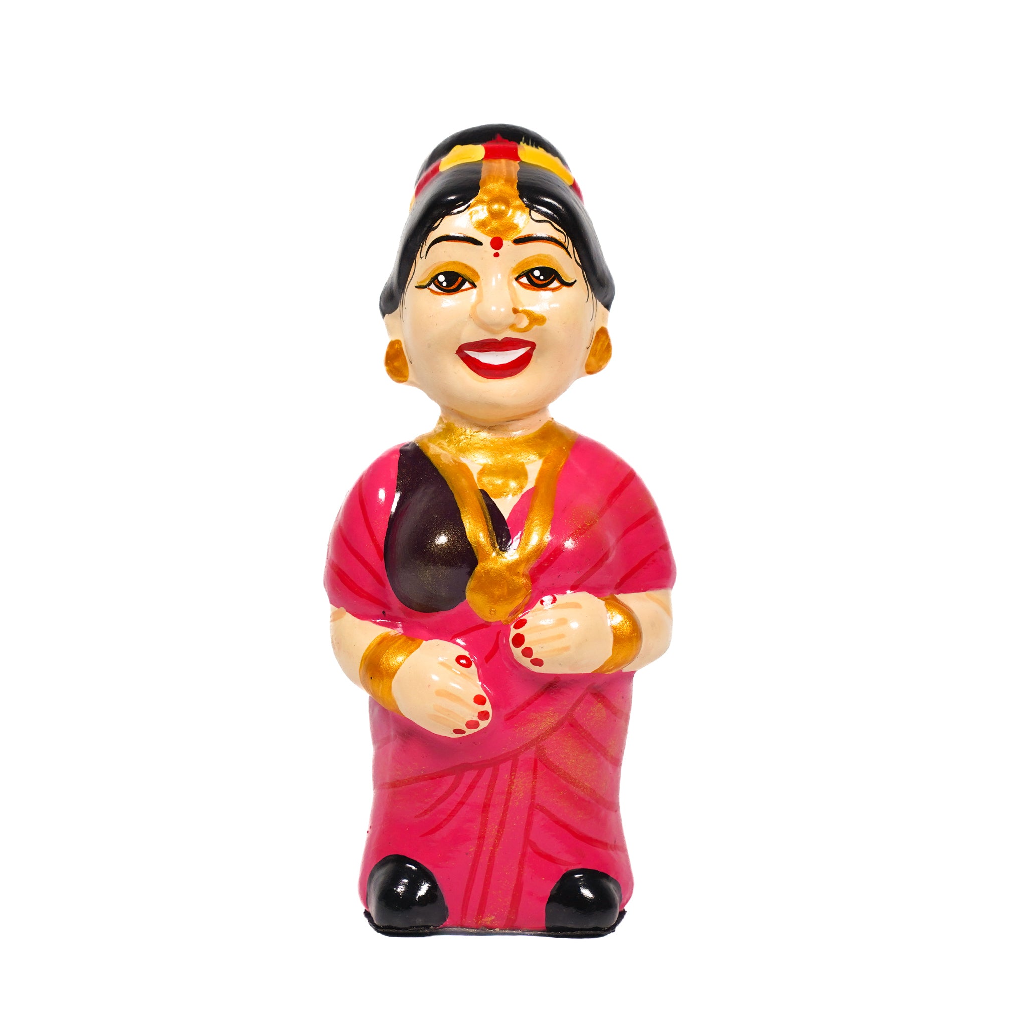 Ethnic Earthenware Couple Showpiece – Cultural Indoor Decor
