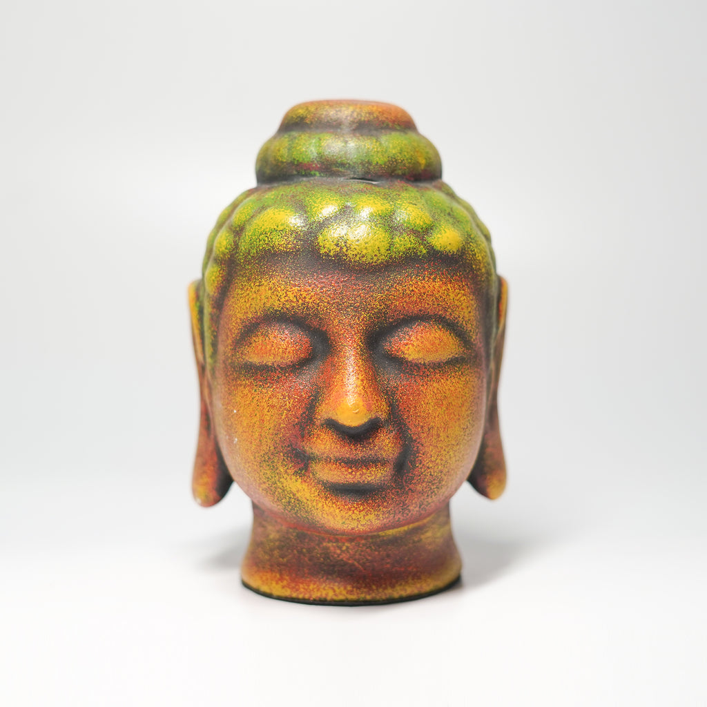 Decorative Antique Buddha Head Statue