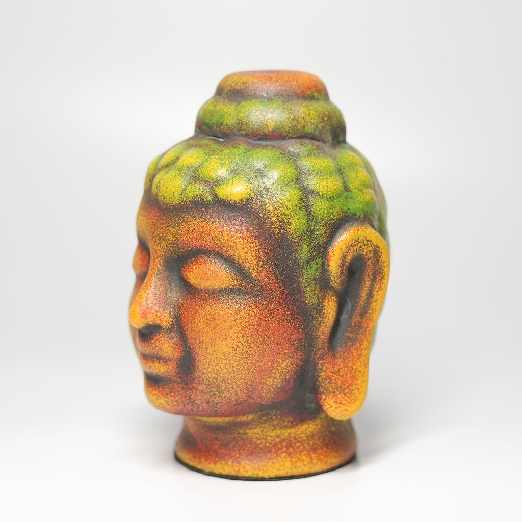 Decorative Antique Buddha Head Statue