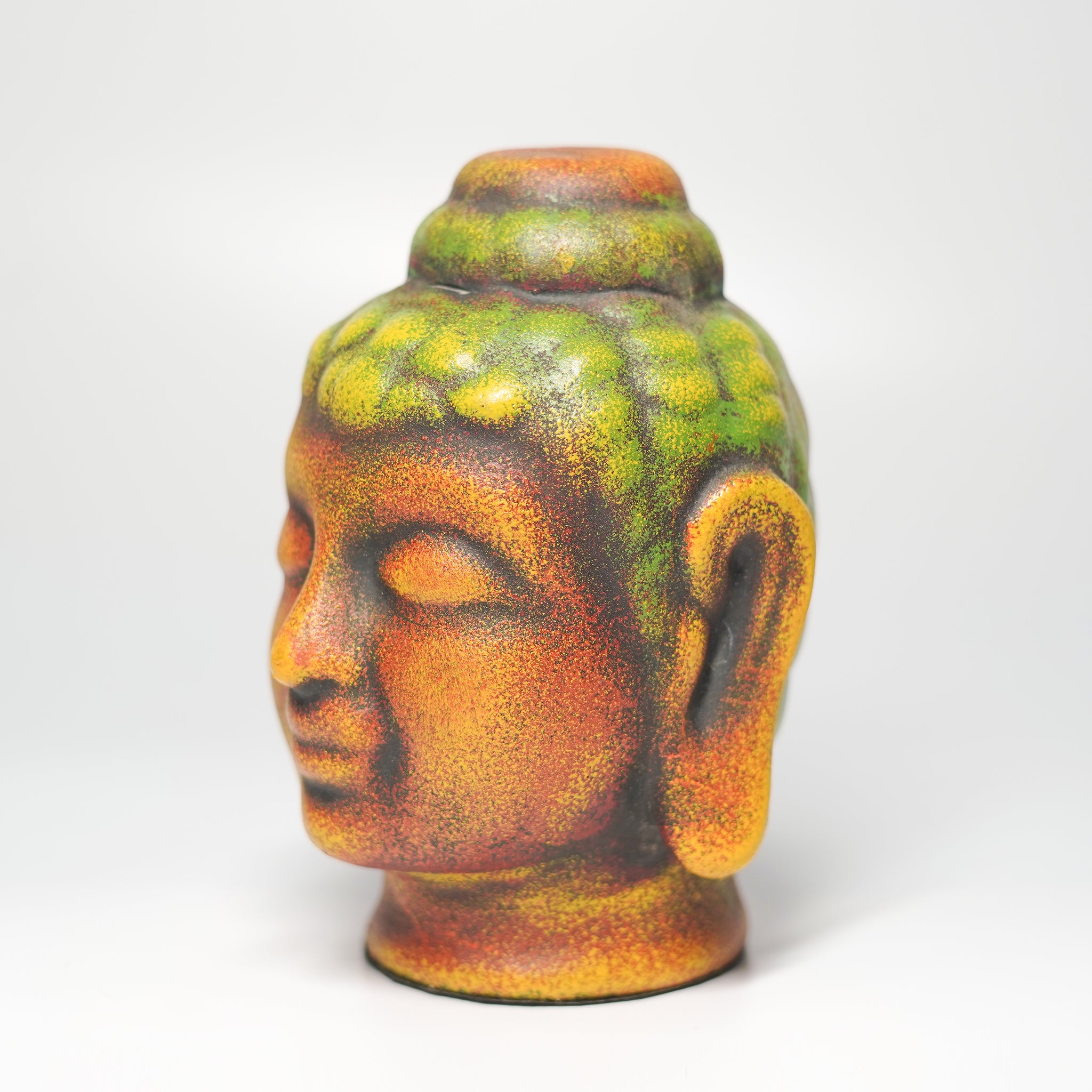 Decorative Antique Buddha Head Statue