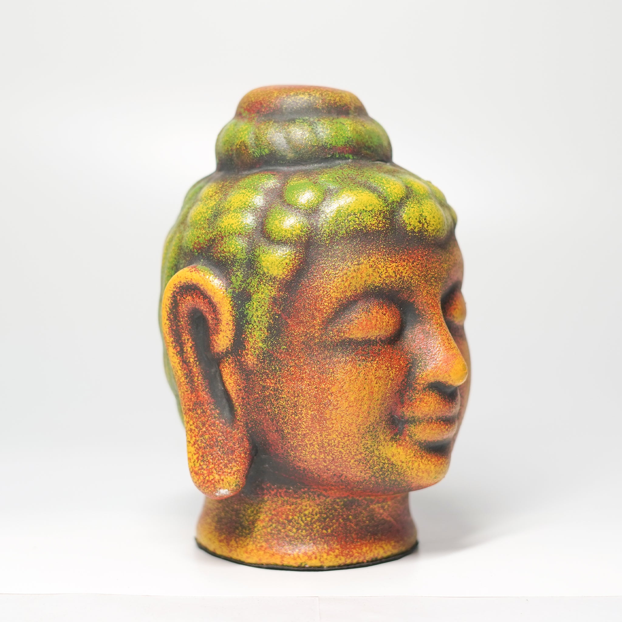 Decorative Antique Buddha Head Statue