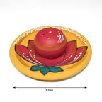 Pooja Plate shape Vathi | Incense Stick Holder Set Of 2