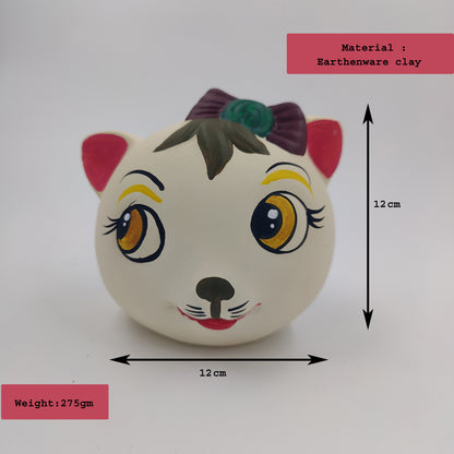 Cat Face Coin Bank/Kids Saving Bank