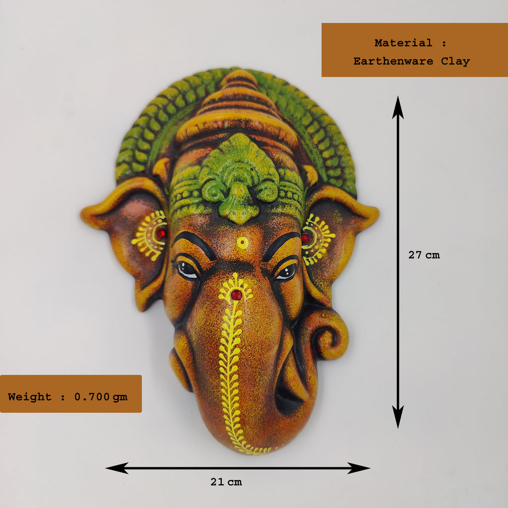 Wall Hanging Ganesha / Lord Vinayagar head statue