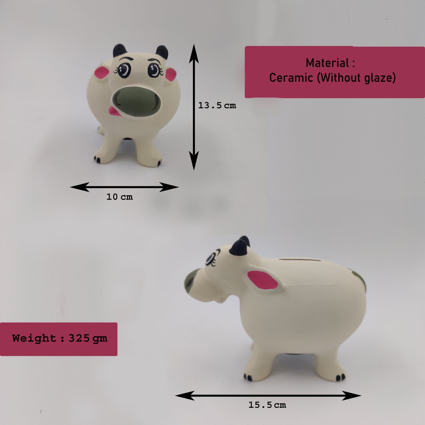 Cow Coin Bank/Kids Saving Bank