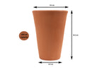 Terracotta Lassi Tumbler Set Of 2 - 550ml