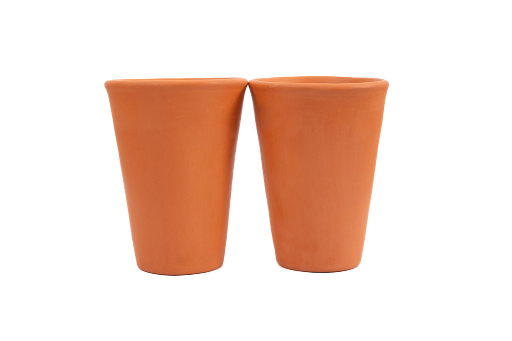 Terracotta Lassi Tumbler Set Of 2 - 550ml