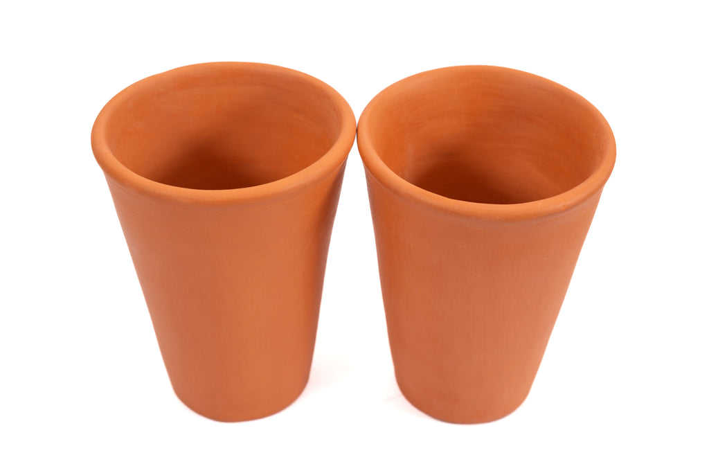 Terracotta Lassi Tumbler Set Of 2 - 550ml