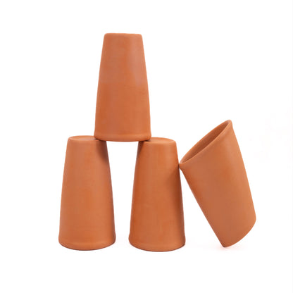 Terracotta Tumbler Set Of 4 -500ml