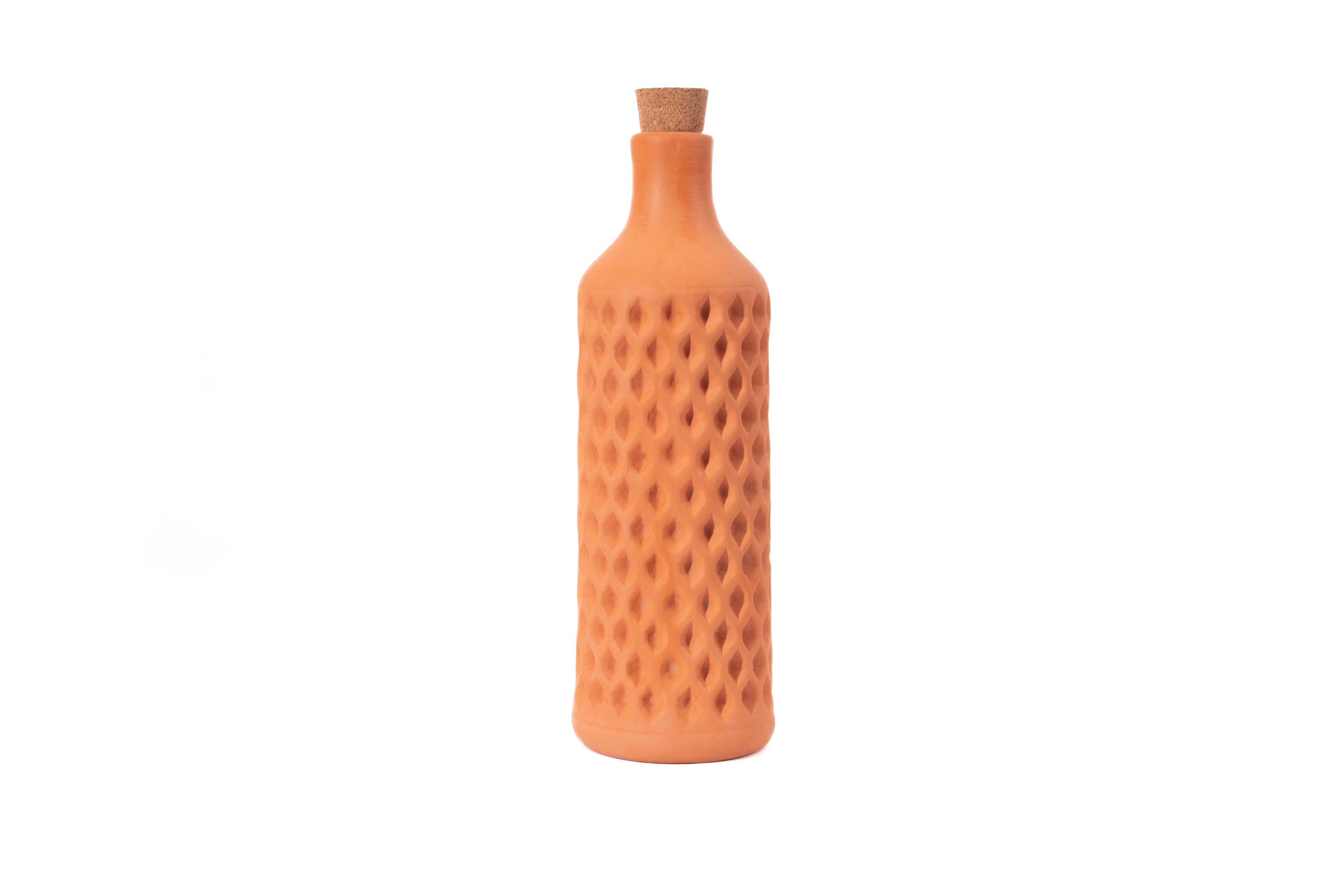 Terracotta Hydroponic Water Bottle