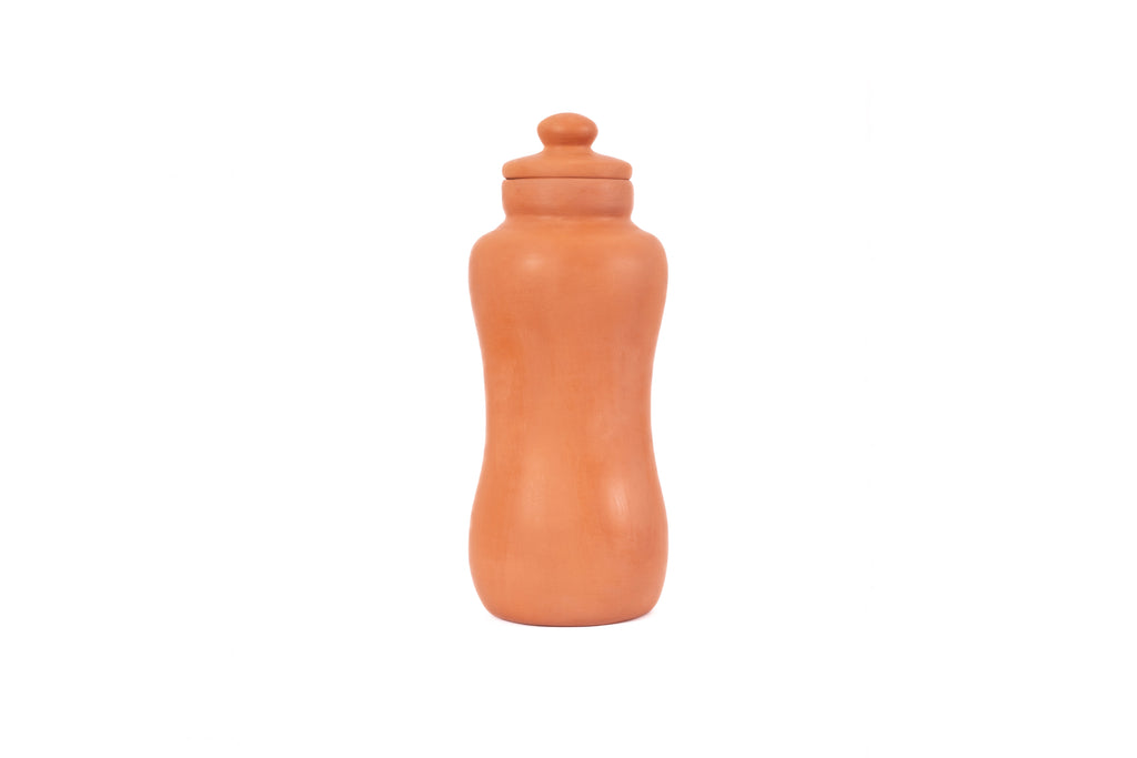 Terracotta Lid Water Bottle 1450ml