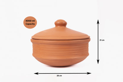 Terracotta Cooking Bowl 4000ml