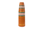 Terracotta Water Bottle With Tumbler 1000ml