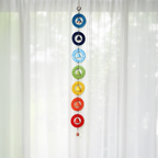 Multicolor Bell Ring Thoran – Handmade Wall Hanging for Home & Festive Decor