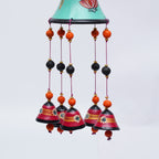 Lotus-Inspired Decorative Hanging Chime with Bells