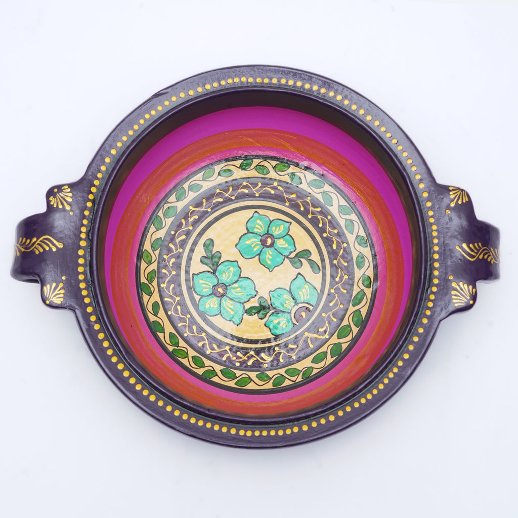 Decorative Handmade Flower Urli Bowl | Flower Pot - 600ml