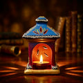 Decorative Terracotta Oil Lamp Enclosure
