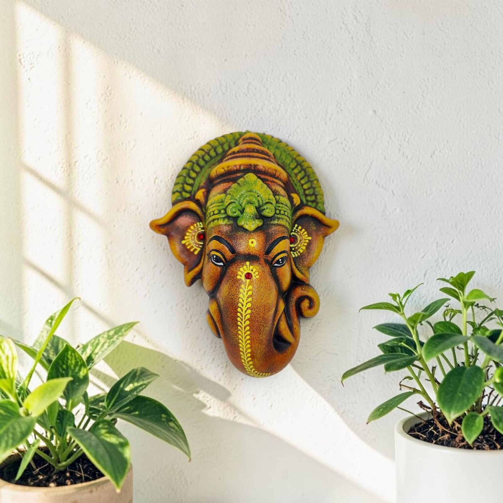 Wall Hanging Ganesha / Lord Vinayagar head statue